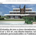 Viviendas de libre diseño interior, tamaño y calidades personalizables en la mejor zona de Valdemarín